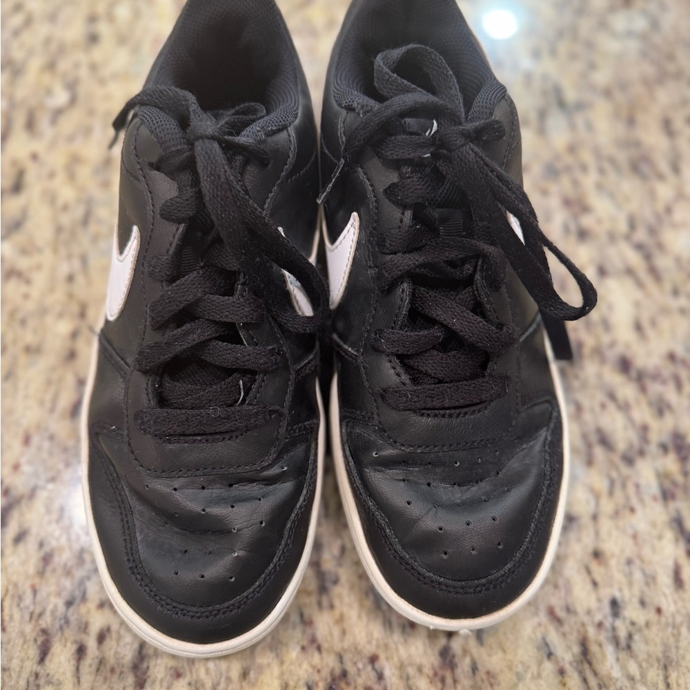 Nike Black and White Low-Top Sneakers